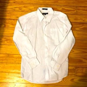 Boys white long sleeve dress shirt size 12 B Blass